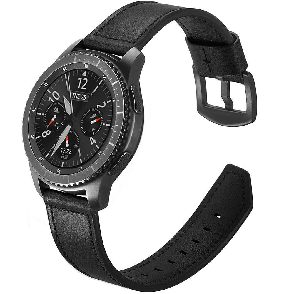 Pasek Tech-Protect Herms Samsung Galaxy Watch 3 41mm černý - 2
