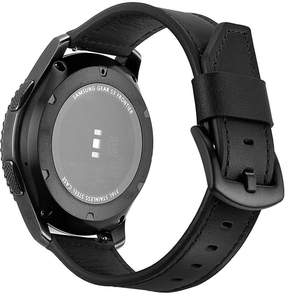 Pasek Tech-Protect Herms Samsung Galaxy Watch 3 41mm černý - 3