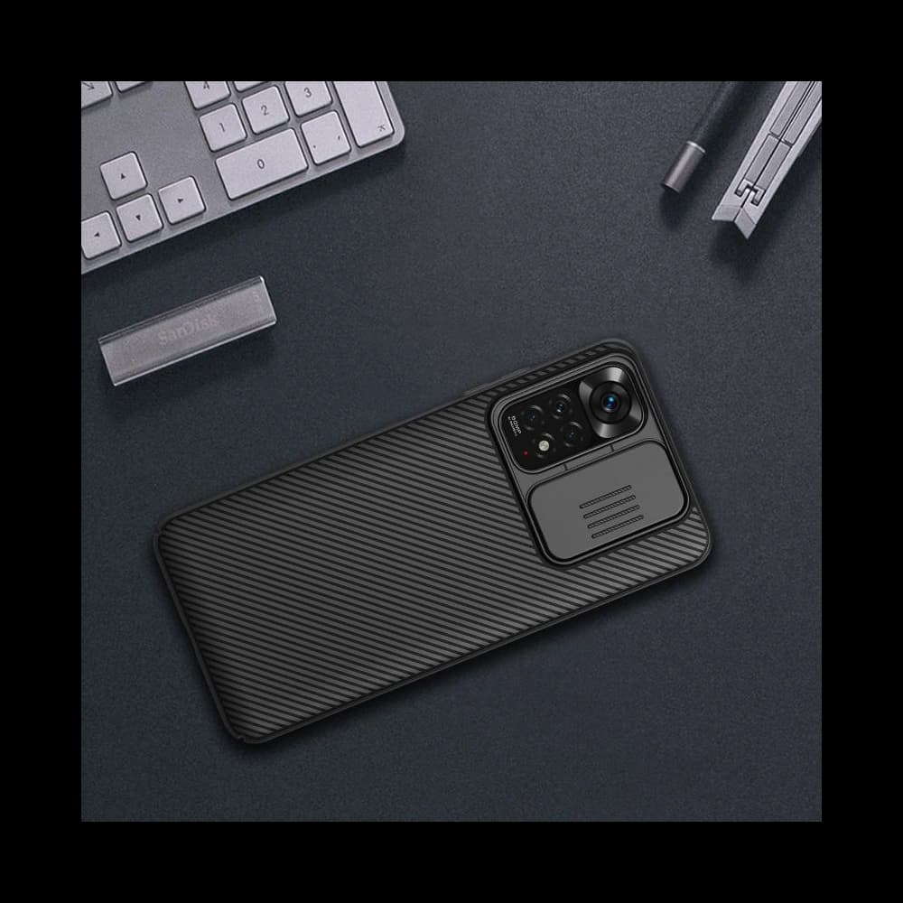 Etui Nillkin Camshield Redmi Note 11/11S Albastru - 9