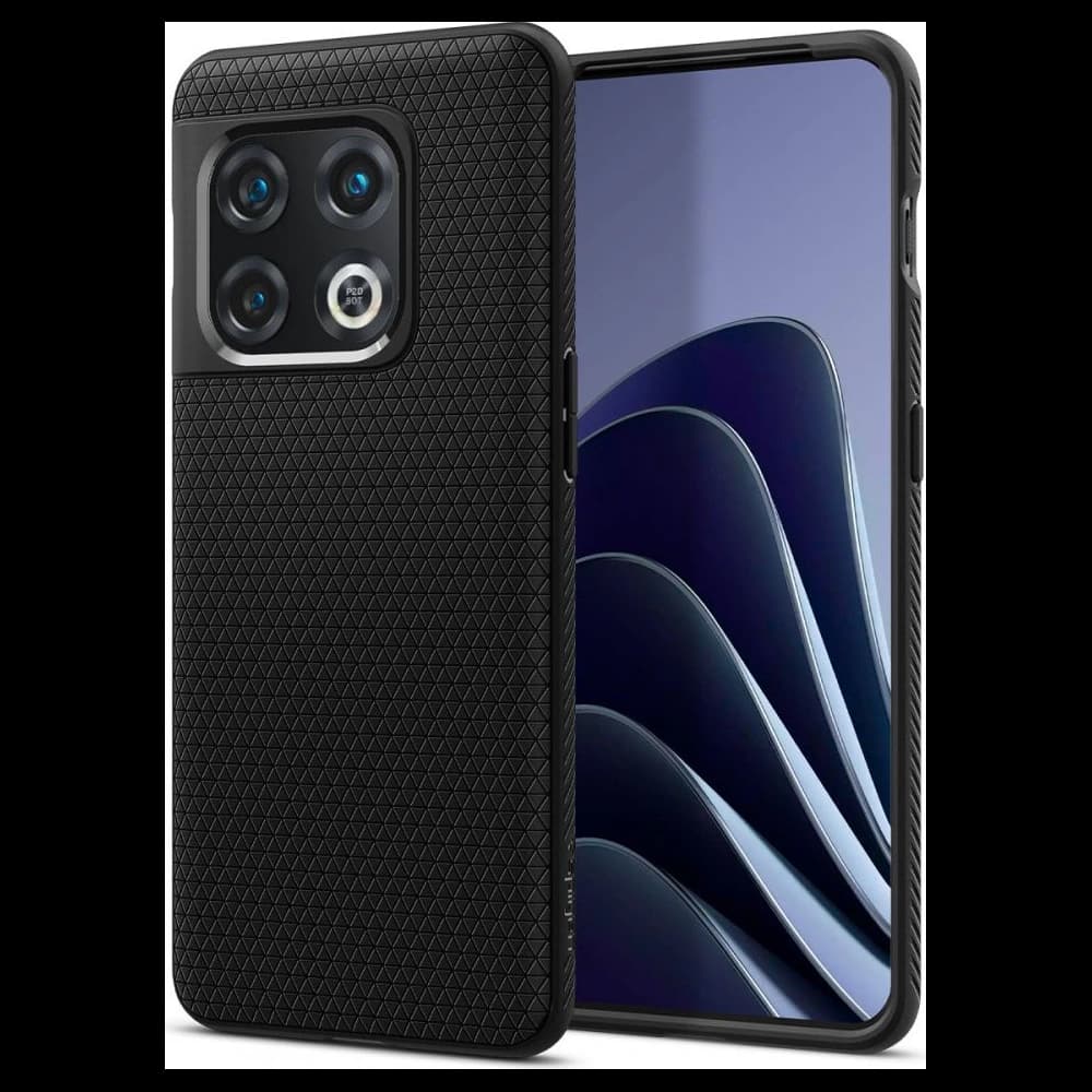 Etui Spigen Liquid Air OnePlus 10 Pro Matná Černá - 1