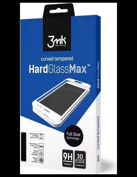 Gehärtetes Glas 3MK HardGlass Max Redmi Note 11E schwarz