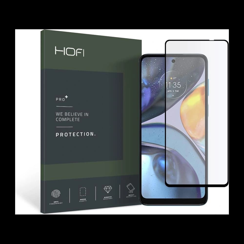 Hofi Glass Pro+ Motorola Moto G22 Black - 1