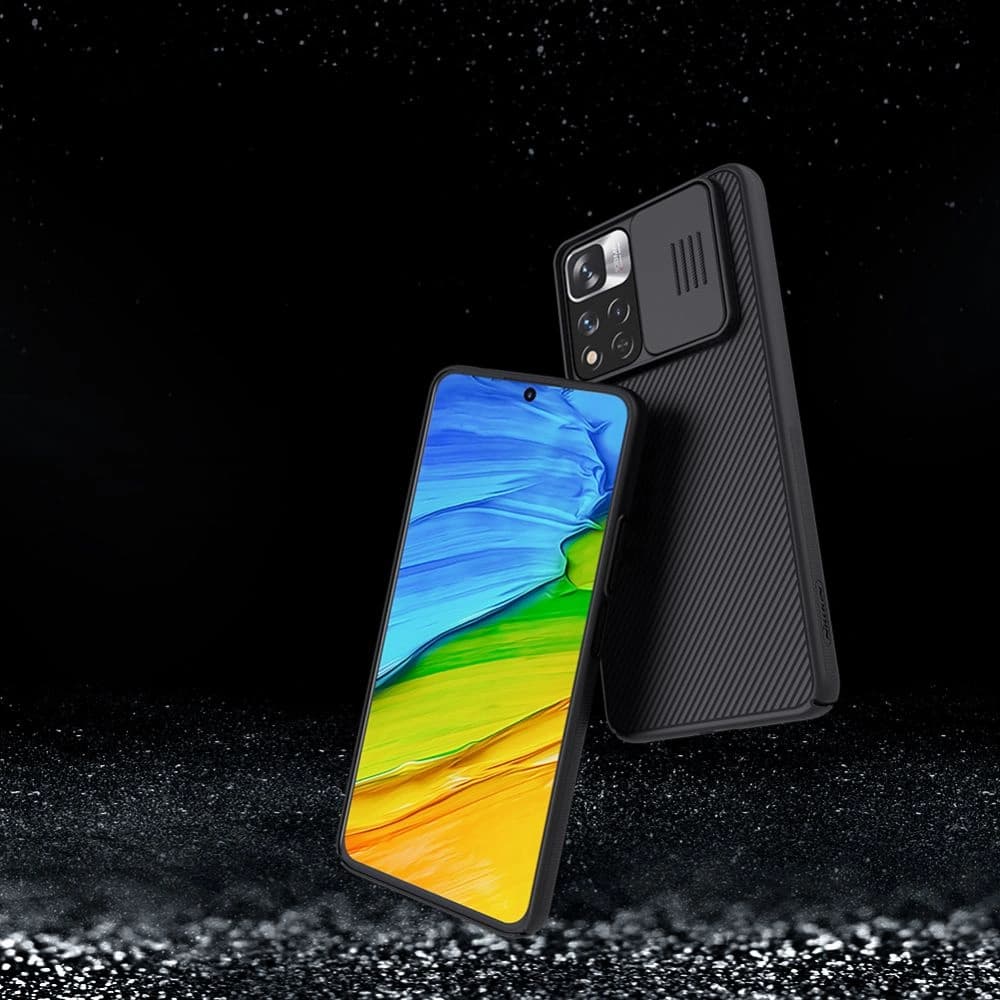 Case Nillkin Camshield Redmi Note 11 Pro+ Plus 5G Schwarz - 5