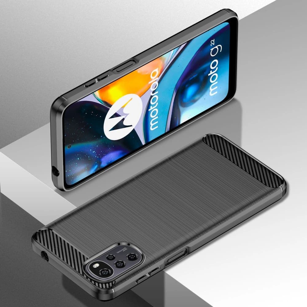 Tech-Protect TPUCarbon Motorola Moto G22 Black - 8