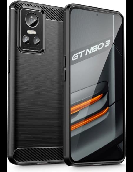 Tech-Protect TPUCarbon Realme GT Neo 3 Black