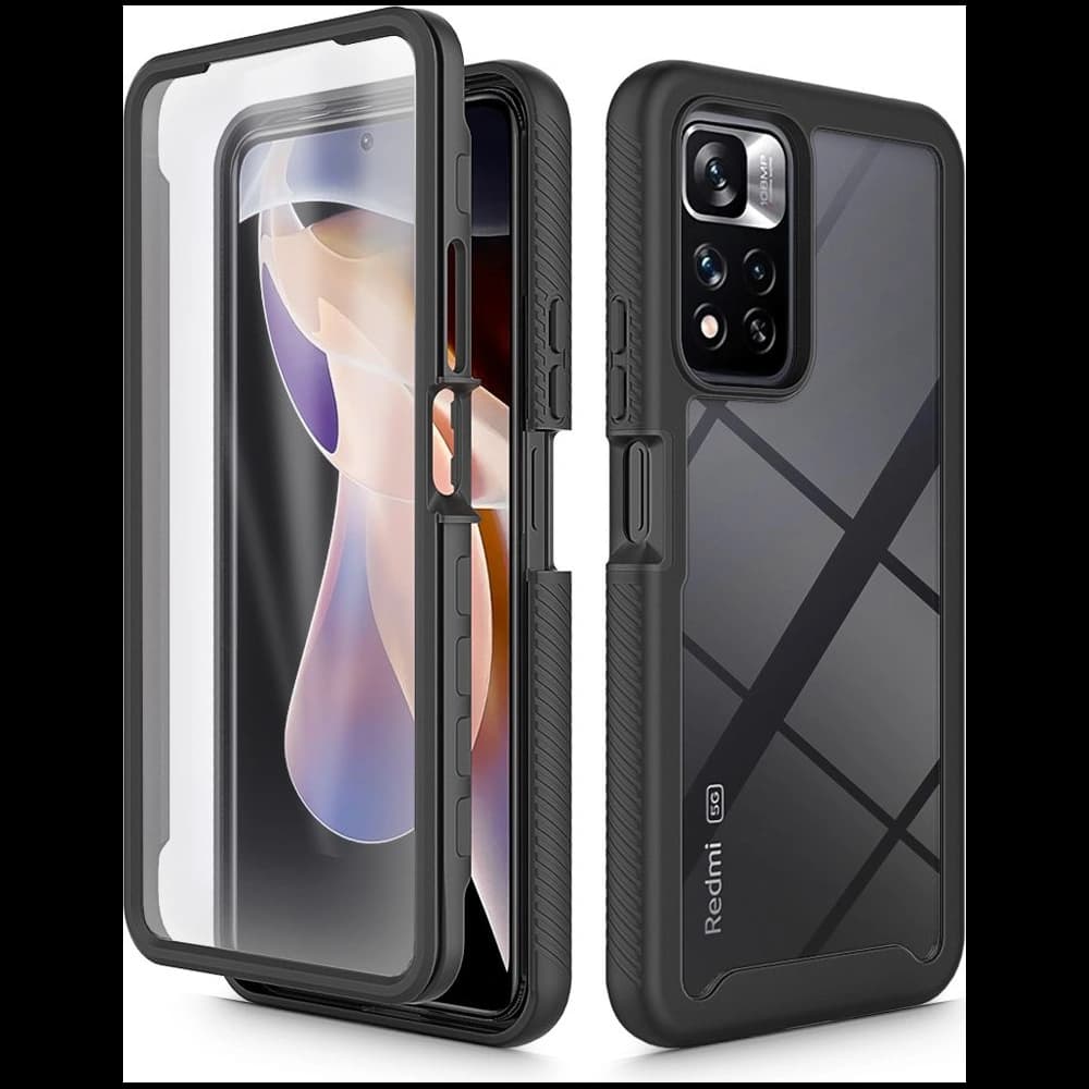 Case Tech-Protect Defense360 Redmi Note 11 Pro+ Plus 5G Schwarz