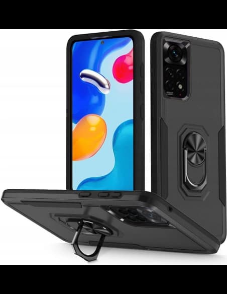 Etui Tech-Protect Magring Redmi Note 11/11S Negru