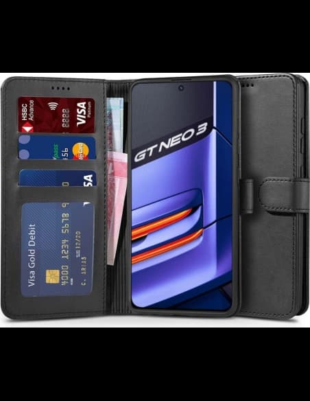 Tech-Protect Wallet Realme GT Neo 3 Black