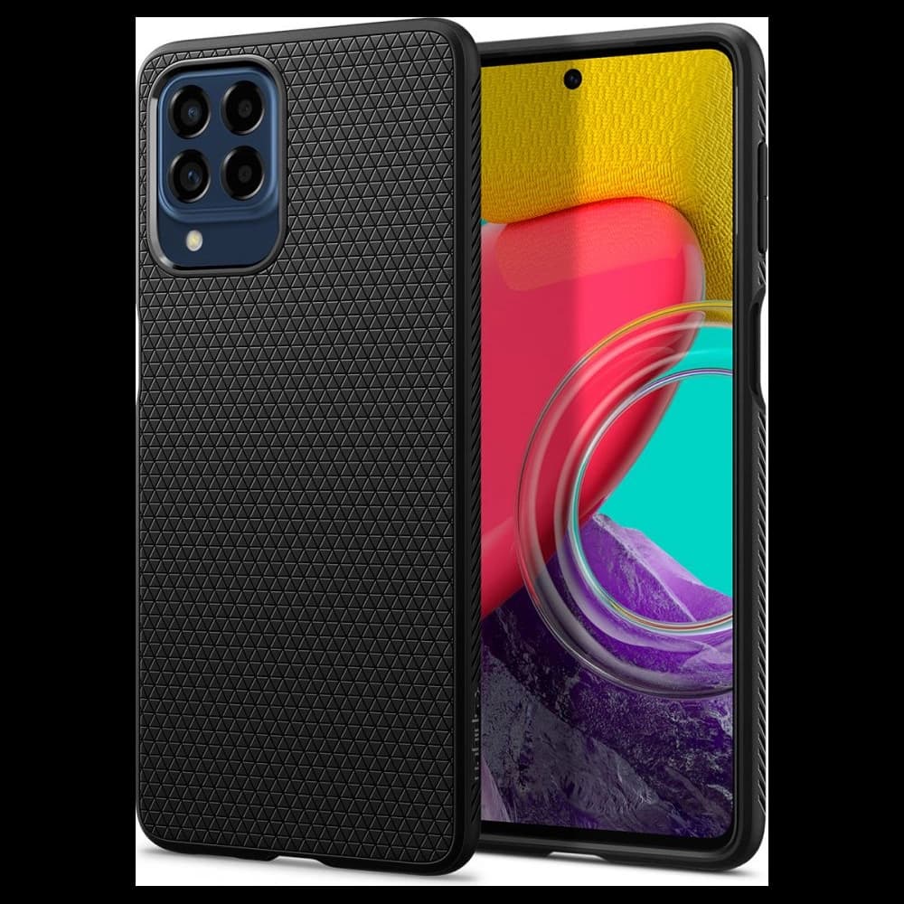 Etui Spigen Liquid Air Samsung Galaxy M53 5G Matná černá - 1