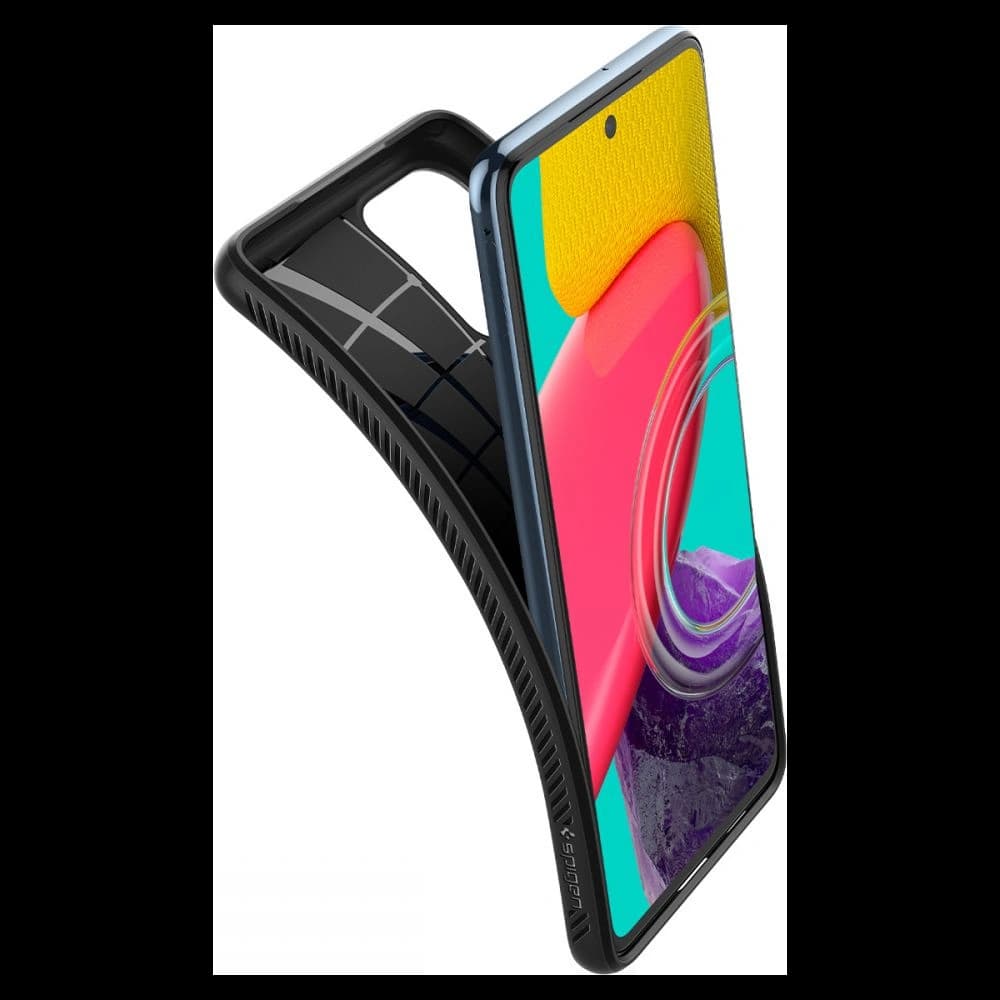 Etui Spigen Liquid Air Samsung Galaxy M53 5G Matná černá - 5