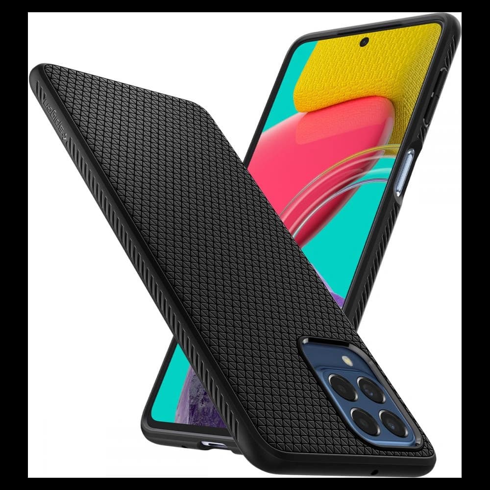 Etui Spigen Liquid Air Samsung Galaxy M53 5G Matná černá - 7