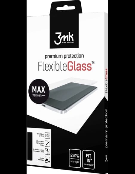 Hibrid üveg 3MK FlexibleGlass Max Redmi Note 11 Pro 5G/Pro+ 5G fekete