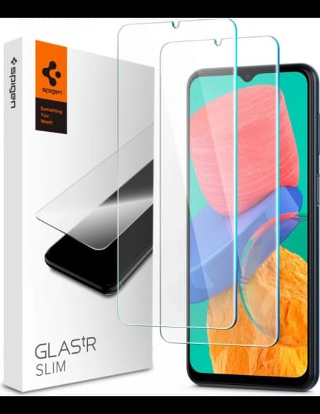 Tvrdé sklo Spigen GLAS.tR Slim Samsung Galaxy M23 5G/M33 5G [2 PACK]