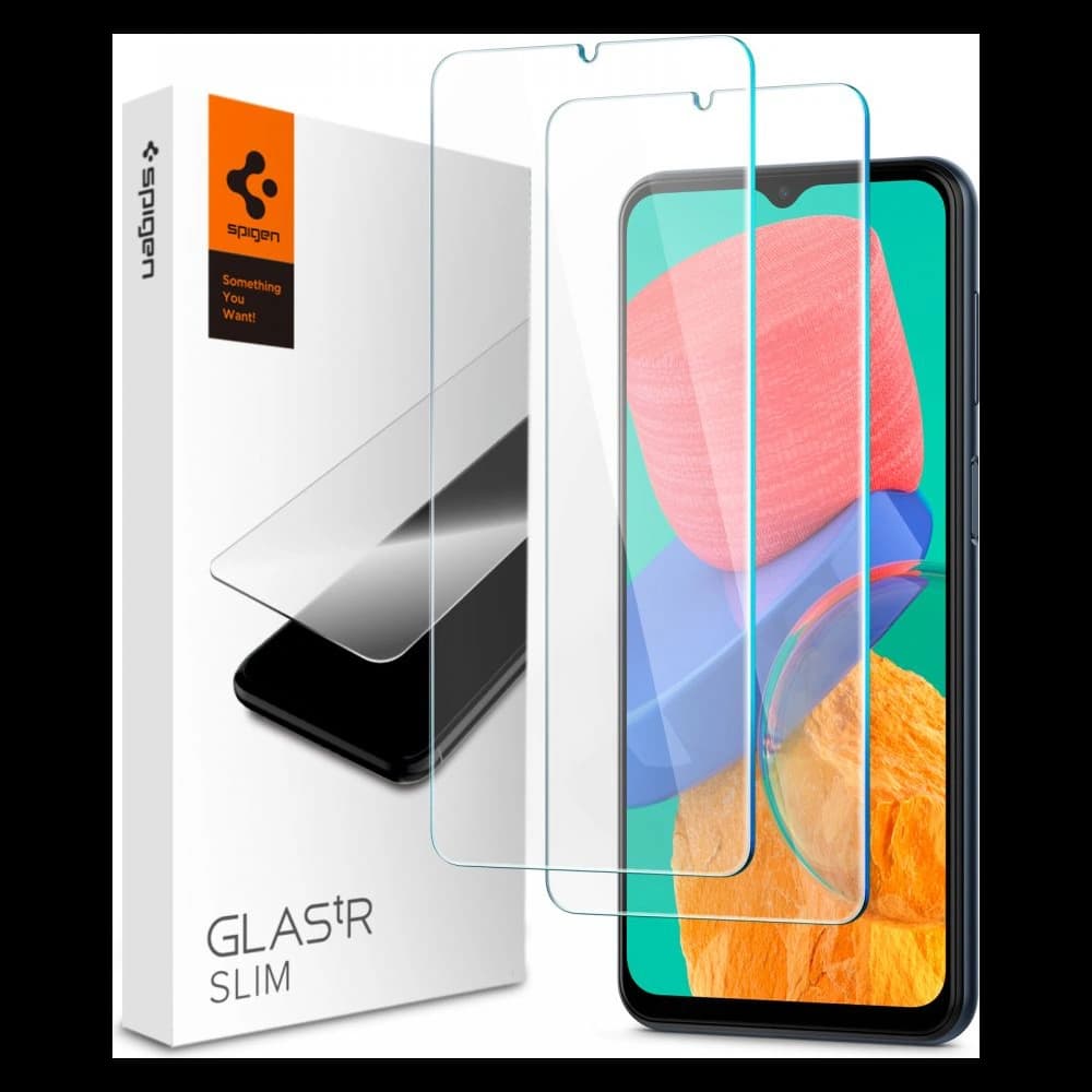 Tvrdé sklo Spigen GLAS.tR Slim Samsung Galaxy M23 5G/M33 5G [2 PACK] - 1