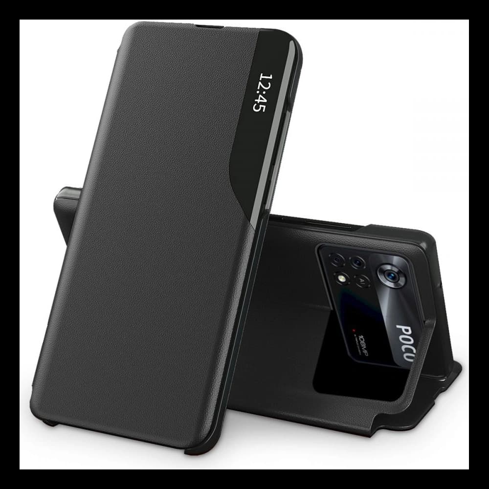 Etui Tech-Protect Smart View POCO X4 Pro 5G Černé - 1