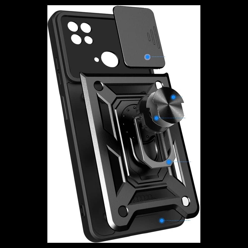 Etui Tech-Protect CamShield Pro Redmi 10C Fekete - 4