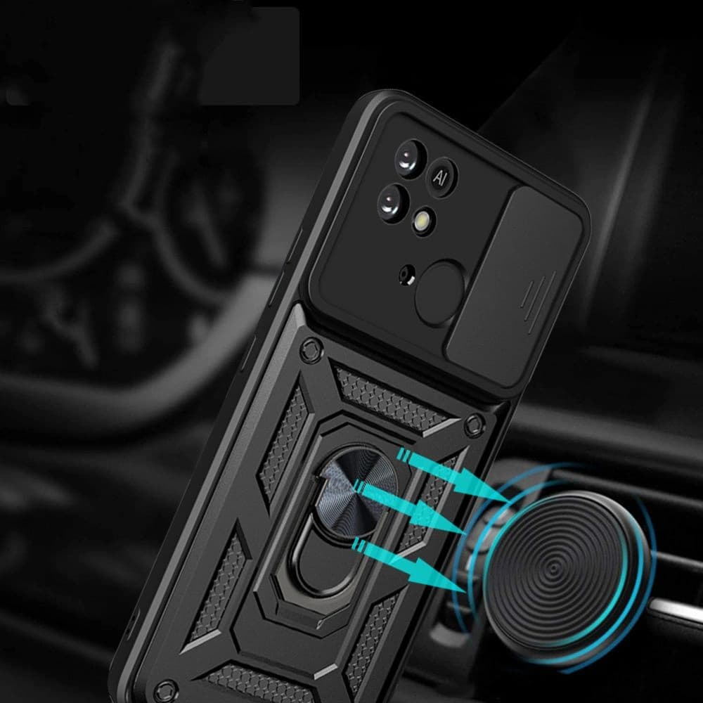 Etui Tech-Protect CamShield Pro Redmi 10C Fekete - 5