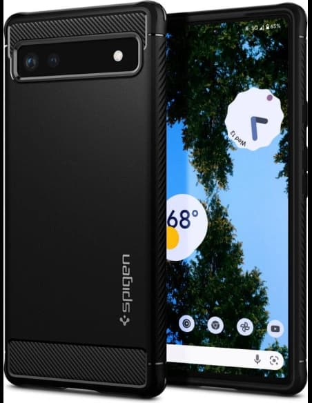 Etui Spigen Rugged Armor Google Pixel 6a Matte Black