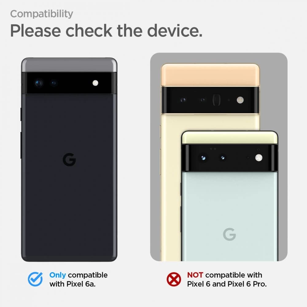 Case Spigen Rugged Armor Google Pixel 6a Matt Schwarz - 12