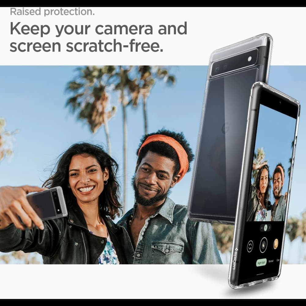Spigen Ultra Hybrid Google Pixel 6a Crystal Clear - 10