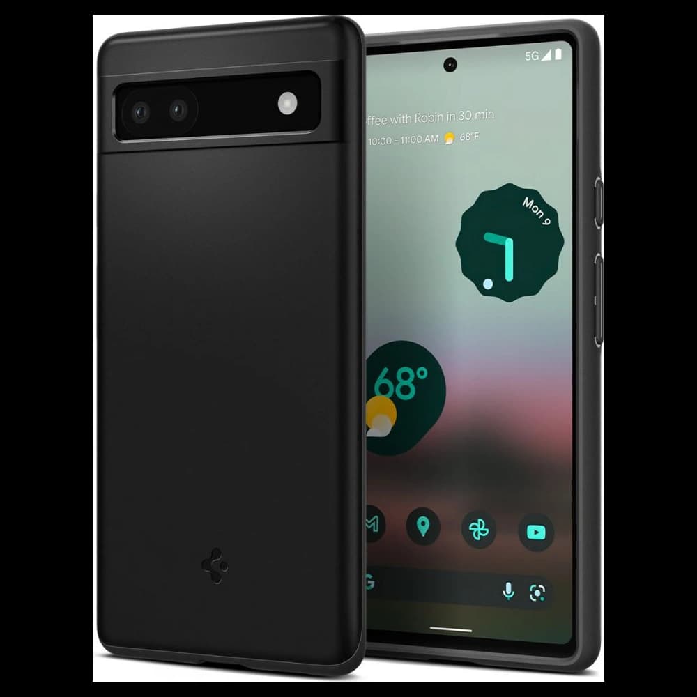 Etui Spigen Thin Fit Google Pixel 6a Black - 1