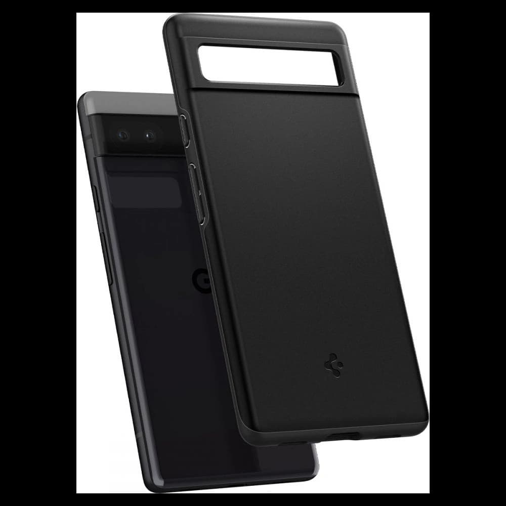 Etui Spigen Thin Fit Google Pixel 6a Black - 4