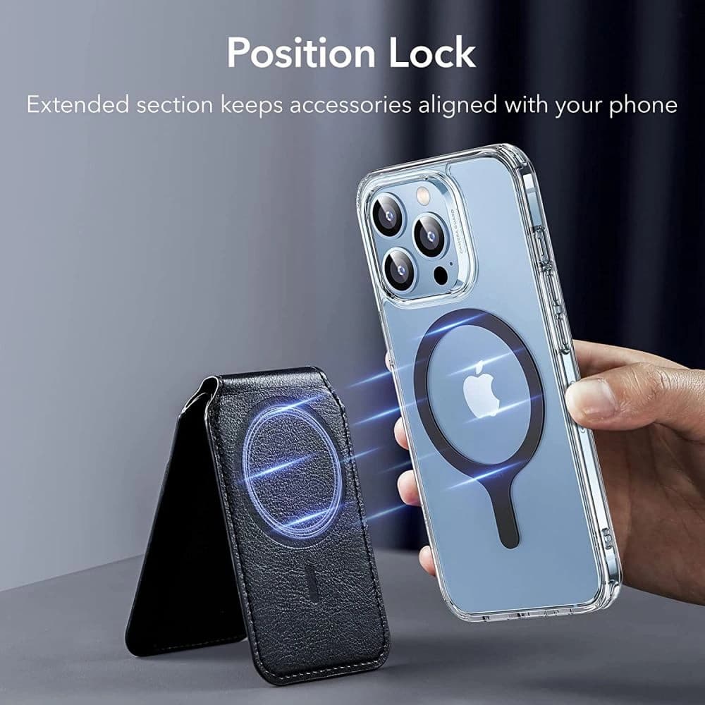 Magnetické kroužky ESR Halolock MagSafe Universal Magnetic Ring Black [2 PACK] - 5