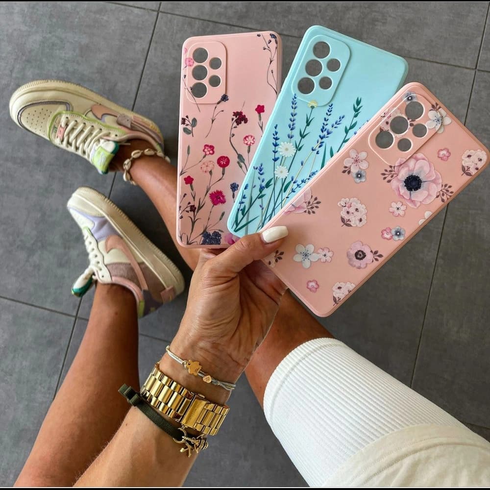 Etui Tech-Protect Mood Samsung Galaxy A13 LTE Meadow Blue - 4