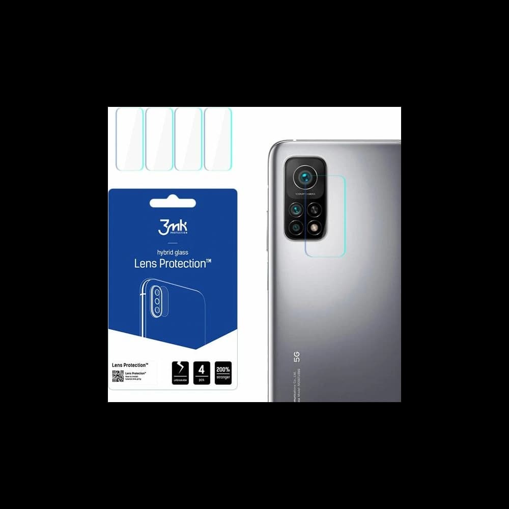 Hybridglas für die Kameraobjektiv 3MK Lens Protection Xiaomi 11T Pro [4 PACK] - 1