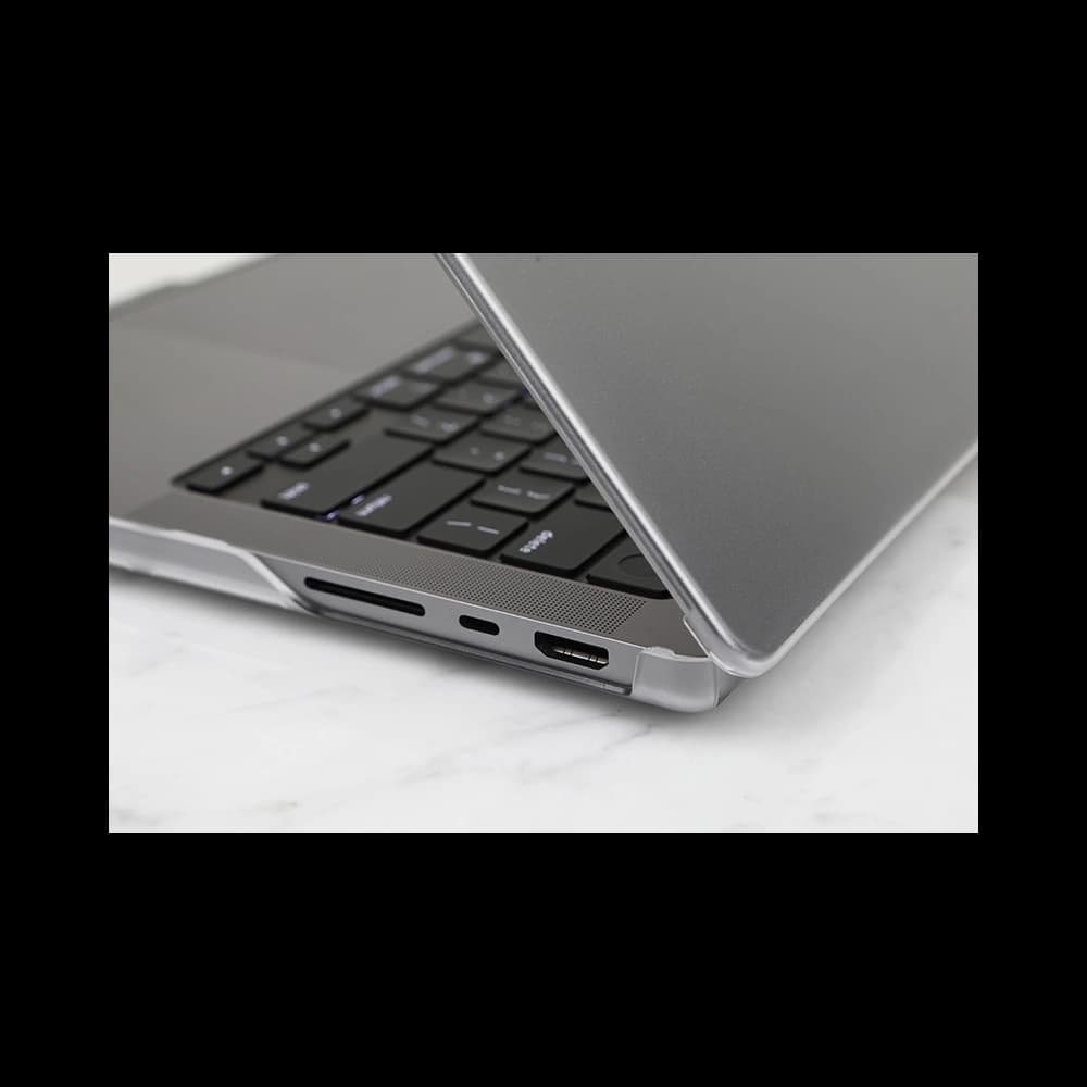 Case Moshi iGlaze Hardshell Apple MacBook Pro 14" 2021-2025 (M1/M2/M3/M4/M5) (Stealth Clear) - 9