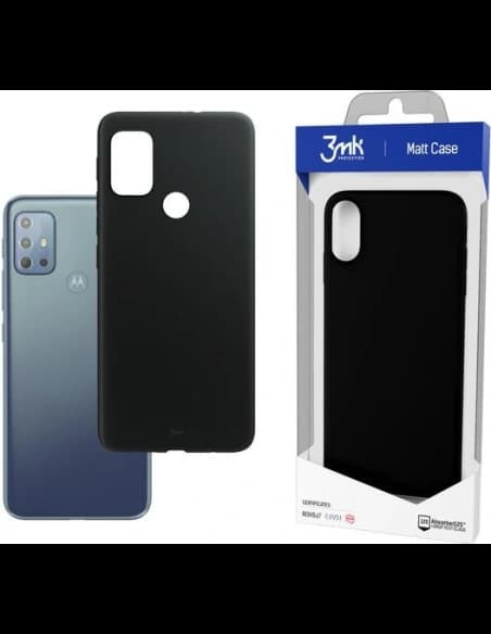 3MK Matt Case Motorola Moto G20 black
