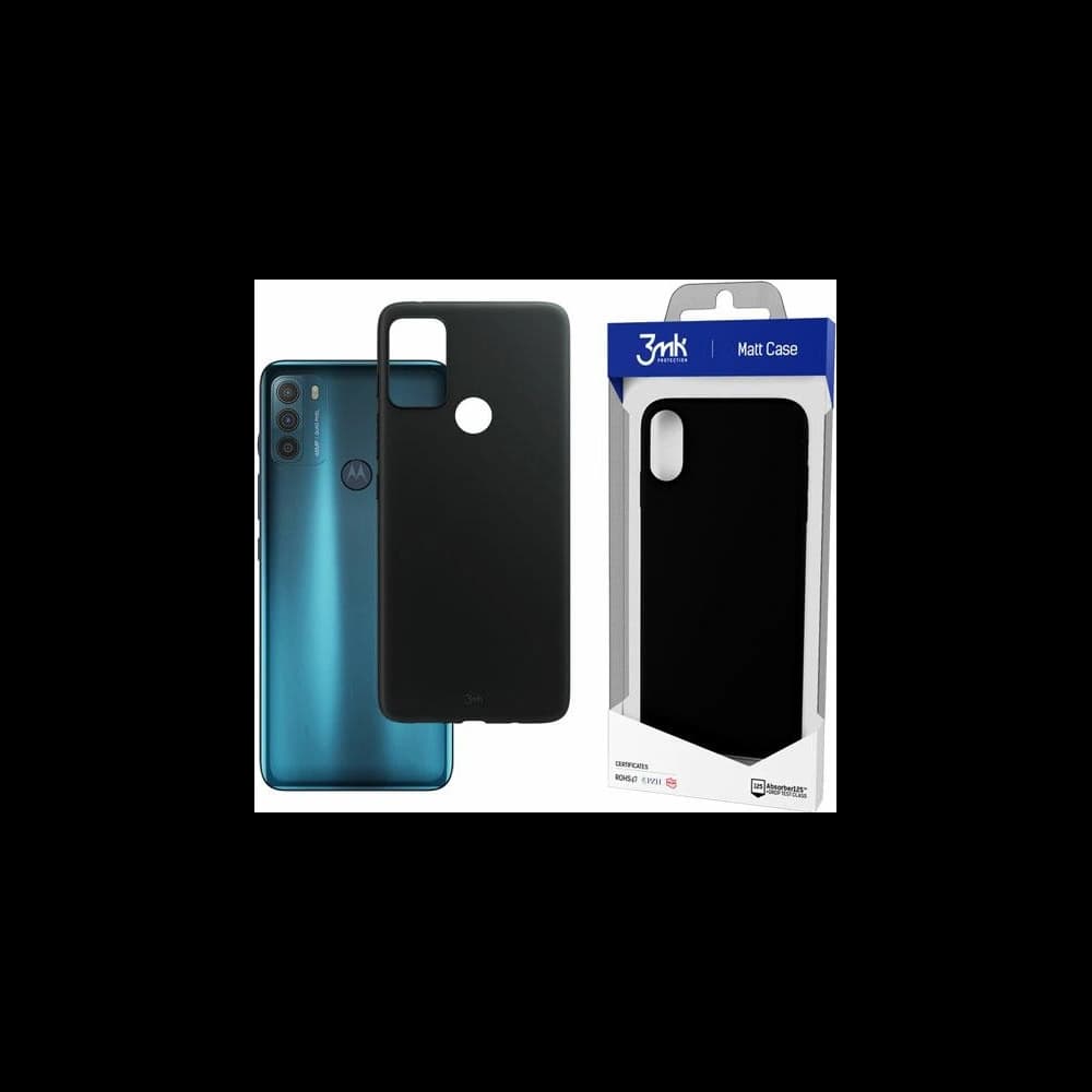 Case 3MK Matt Case Motorola Moto G50 5G schwarz/black - 1
