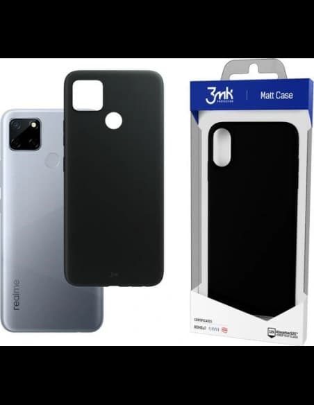 Etui 3MK Matt Case Realme C12 fekete/black