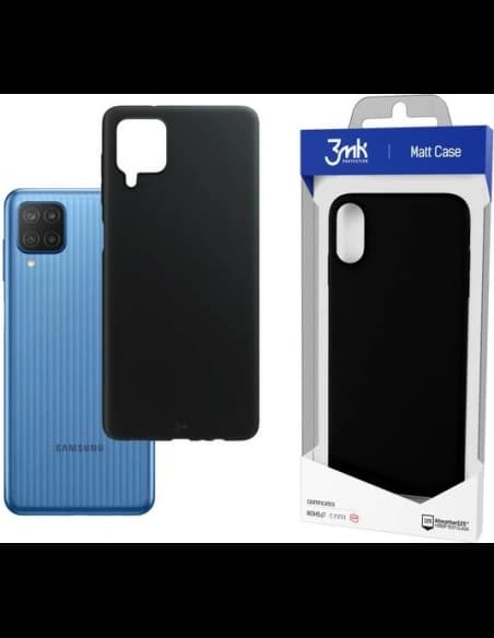 Case 3MK Matt Case Samsung Galaxy M12 schwarz/black