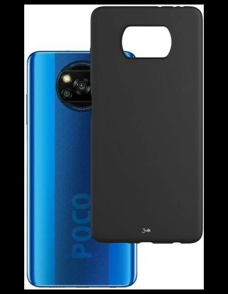 Case 3MK Matt Case POCO X3 schwarz/black