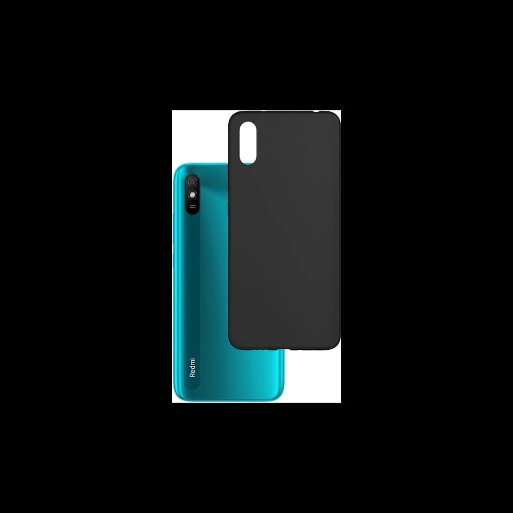 Etui 3MK Matt Case Redmi 9A fekete/black