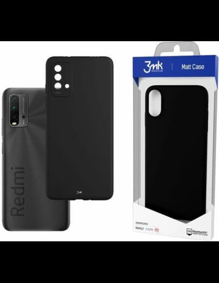 Etui 3MK Matt Case Redmi 9T fekete/black