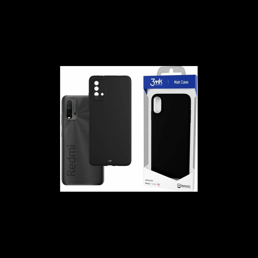 Etui 3MK Matt Case Redmi 9T fekete/black - 1