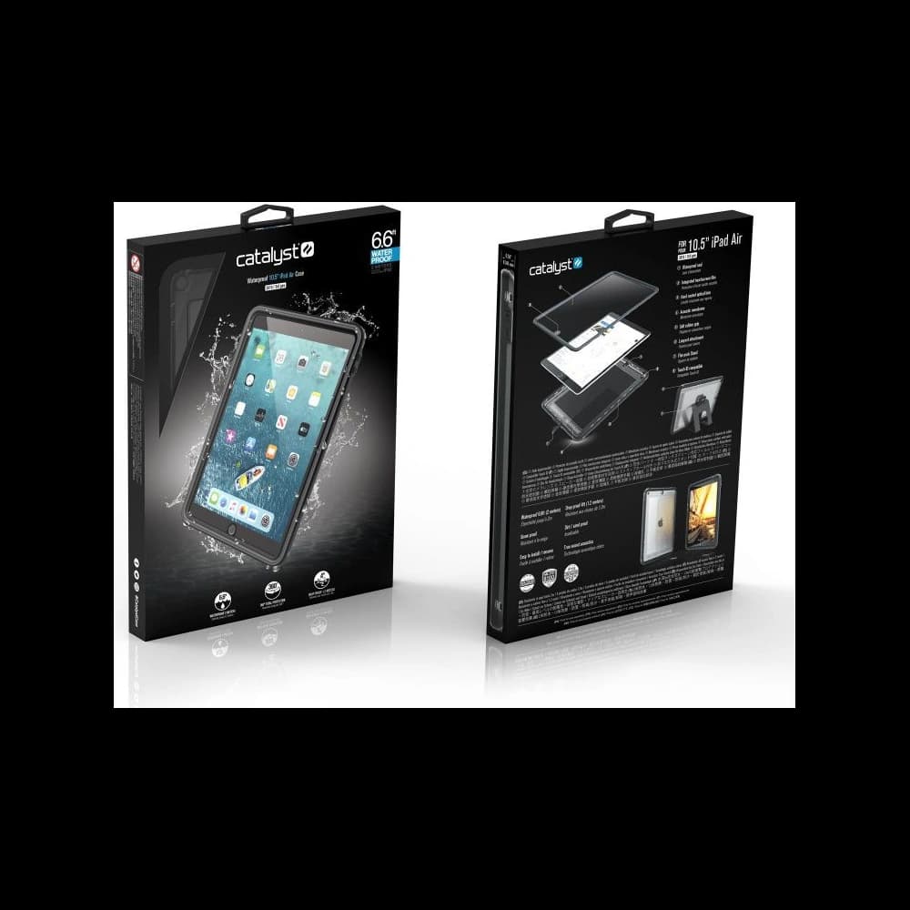 Etui Catalyst Waterproof Apple iPad Air 10.5 2019 (3. generace) černé - 7