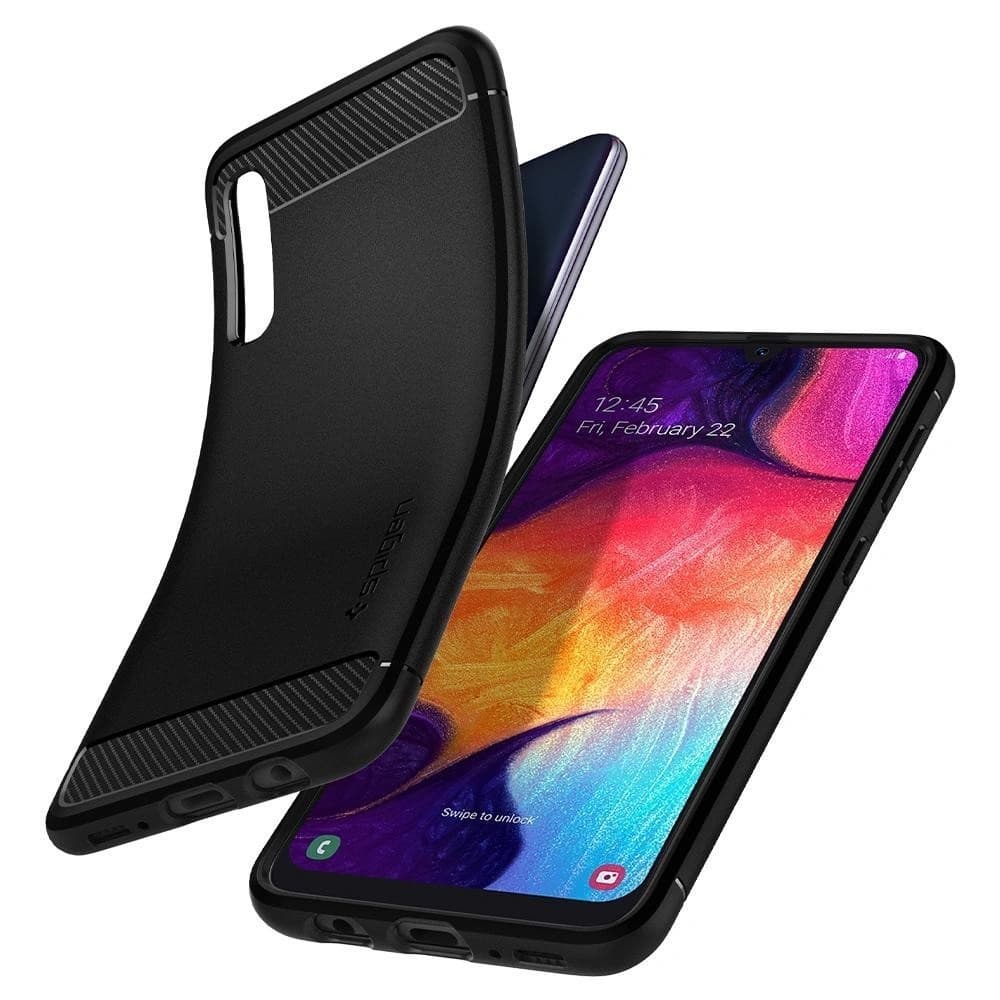 Spigen Samsung Carcasă Rugged Armor Galaxy A30s/A50/A50s Negru - 3