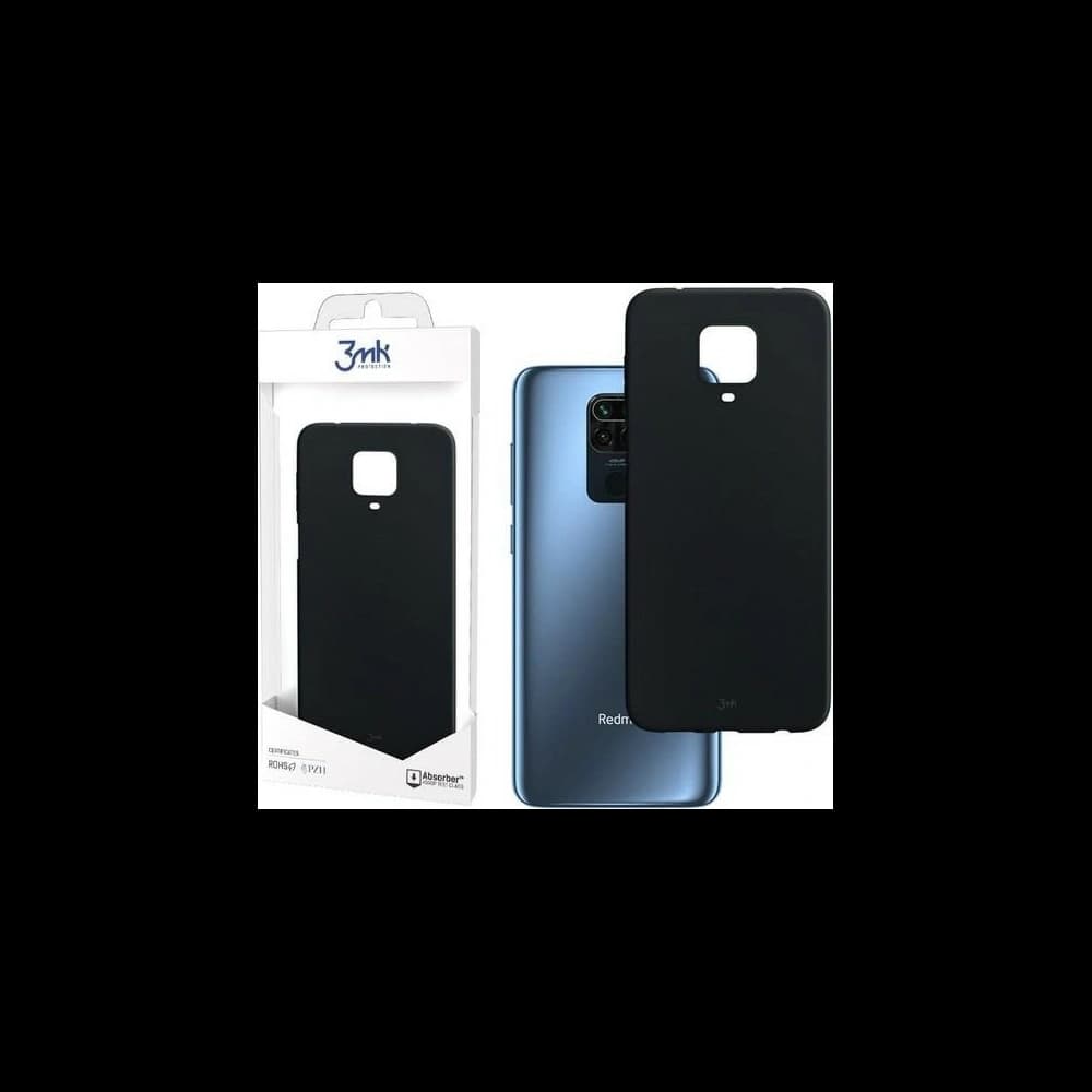 3MK Matt Case Redmi Note 9S/9 Pro/9 Pro Max black - 1
