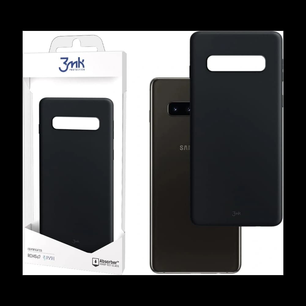 Etui 3MK Matt Case Samsung Galaxy S10 negru/black - 1
