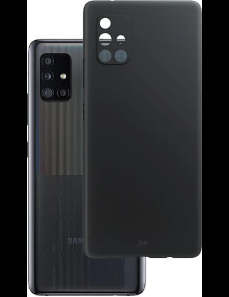 Etui 3MK Matt Case Samsung Galaxy A51 černý/black