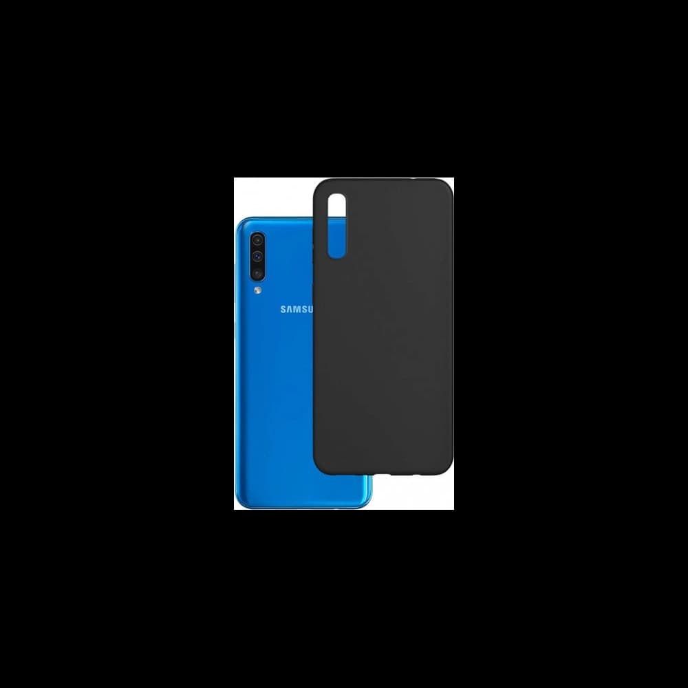 Etui 3MK Matt Case Samsung Galaxy A30s negru/black - 1