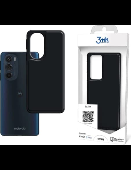 Etui 3MK Matt Case Motorola Edge 30 Pro černý/black