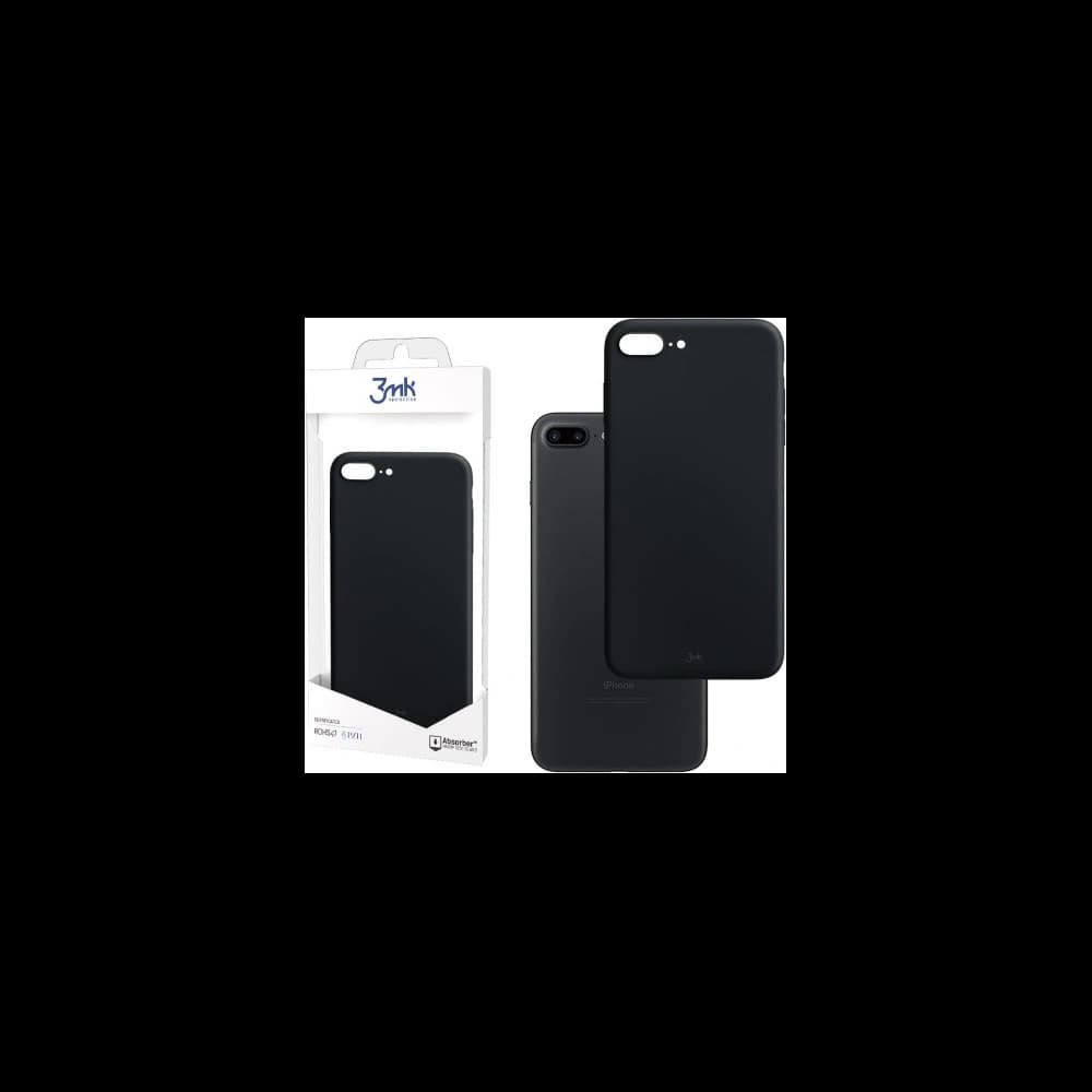 Etui 3MK Matt Case Apple iPhone 8 Plus fekete/black - 1