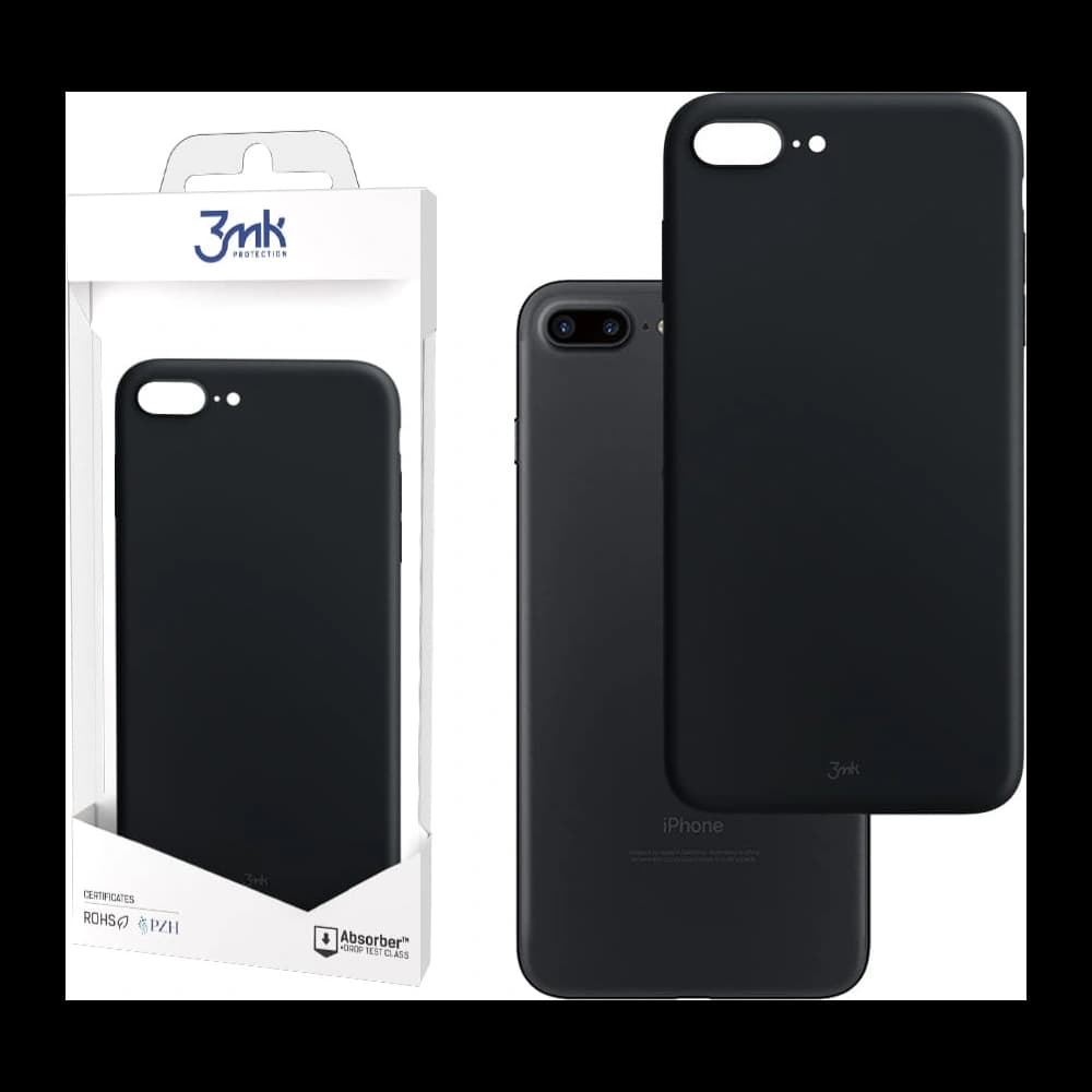 Case 3MK Matt Case Apple iPhone 7 Plus schwarz/black - 1