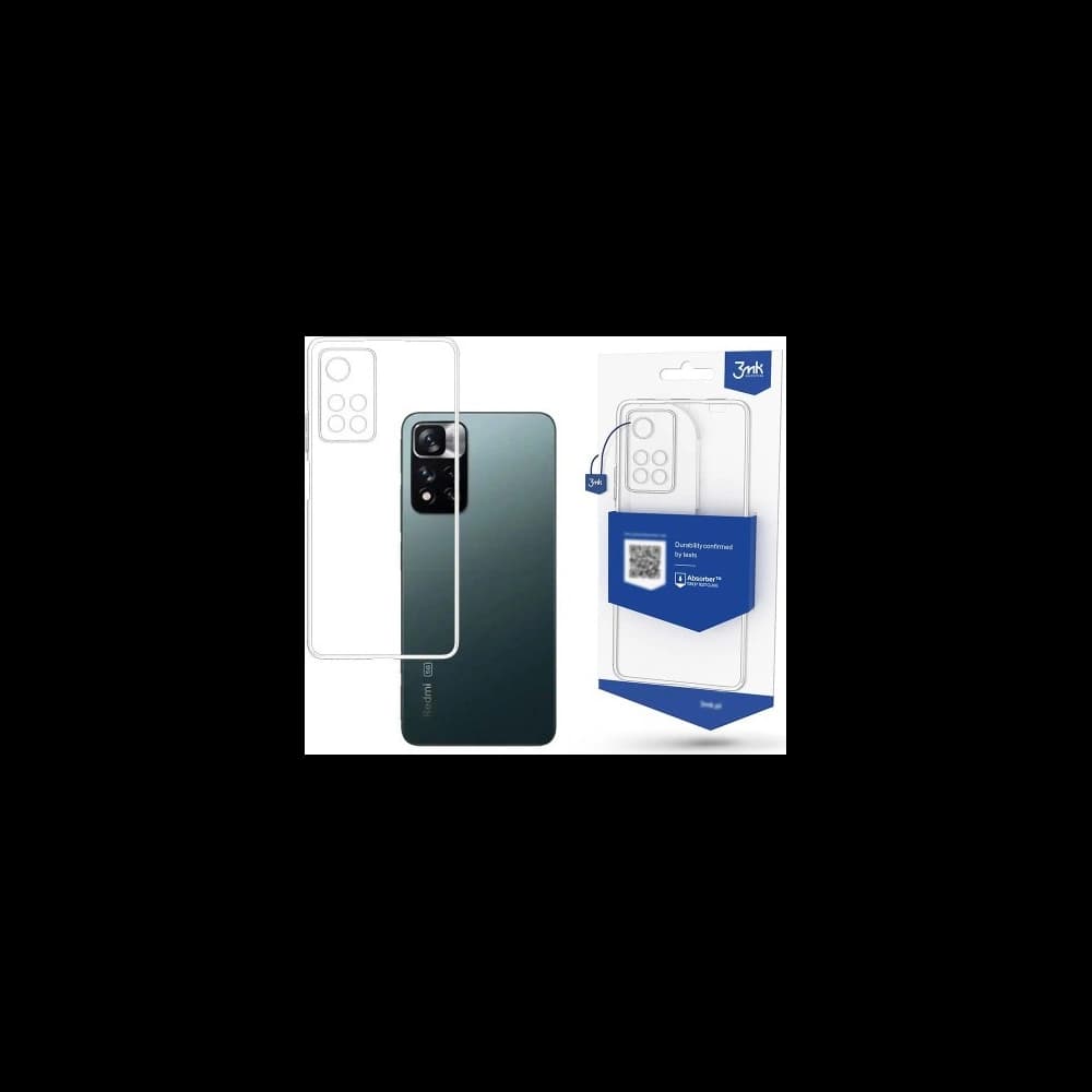 Etui 3MK Clear Case Redmi Note 11 Pro+ 5G - 1