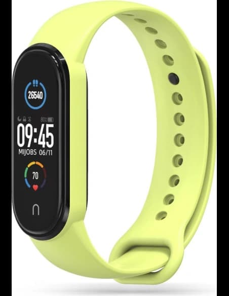 Pasek Tech-Protect Iconband Xiaomi Mi Band 5/6/6 NFC/7 Lime