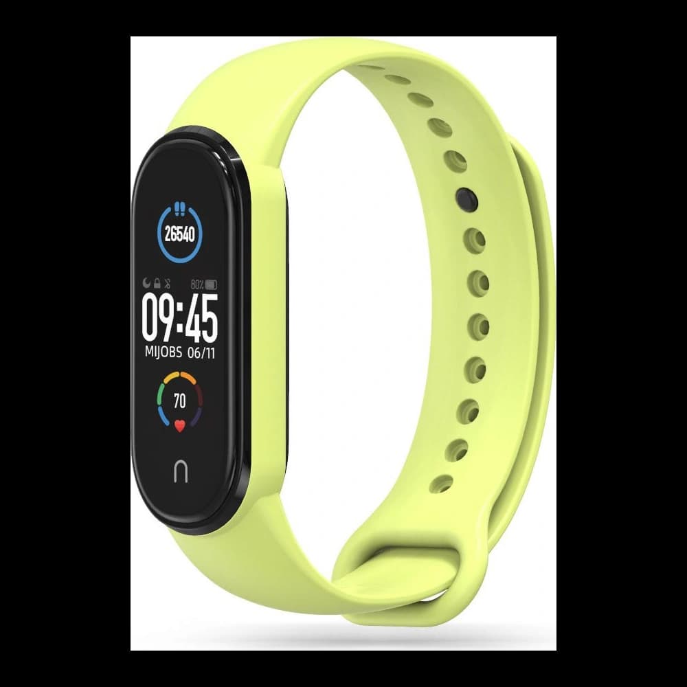 Tech-Protect Iconband Xiaomi Mi Band 5/6/6 NFC/7 Lime - 1